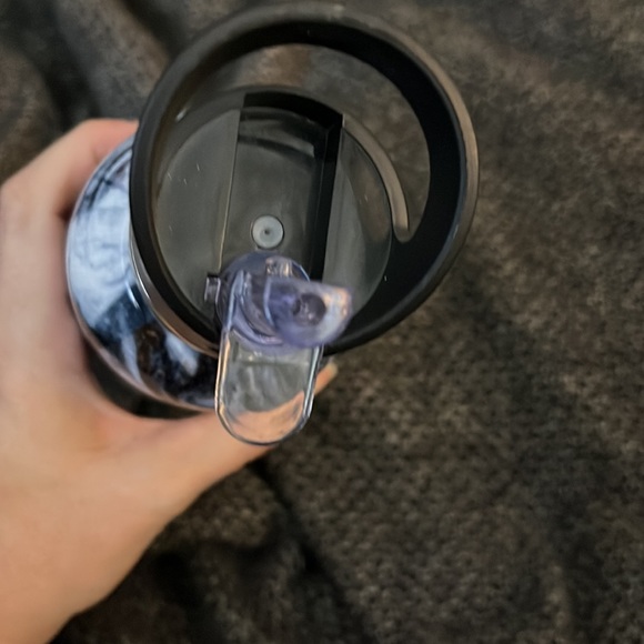 (NWT) Wellness Double Wall Flipstraw Stainless Steel Bottle - Picture 3 of 9